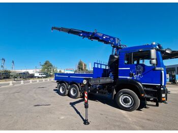 Samochod ciężarowy z HDS MAN TGA 26.440 6x6H Fassi F260XP Crane Kran: zdjęcie 1