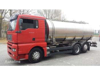 Samochód ciężarowy cysterna dla transportowania mleka MAN TGA 26.480 Cysterna Spożywcza: zdjęcie 1
