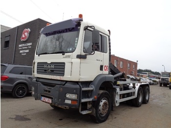 Ciężarówka kontenerowiec/ System wymienny MAN TGA 33.390 belgium truck 6x4 lames: zdjęcie 1