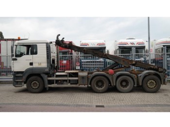 Ciężarówka kontenerowiec/ System wymienny MAN TGA 35.390 8X4 CHAIN SYSTEM MANUAL GEARBOX 366.000KM: zdjęcie 1