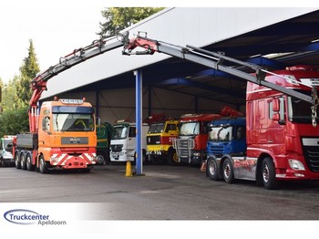 Samochód ciężarowy skrzyniowy/ Platforma MAN TGA 41.530 8x4, Fassi F 450 XP + Jib, Retarder, Truckcenter Apeldoorn, kraan - kran - crane - grua: zdjęcie 1