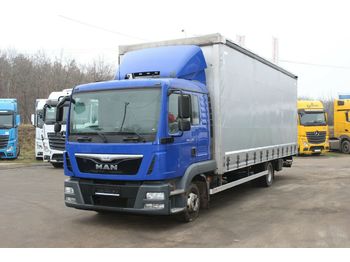 Samochód ciężarowy plandeka MAN TGL12.220 4X2 BL, EURO 6, SERVICE BOOK: zdjęcie 1
