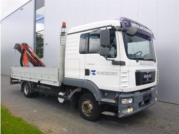 Samochód ciężarowy skrzyniowy/ Platforma MAN TGL8.210 4X2 PALFINGER PK 4501 EURO 4: zdjęcie 1