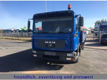 Samochód ciężarowy skrzyniowy/ Platforma MAN TGL 12.240 * PRITSCHE * SPEZIAL  * PMK II *: zdjęcie 1
