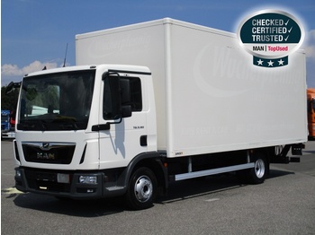 Samochód ciężarowy furgon MAN TGL 8.180 4X2 BL, Euro 6, Koffer, LBW, AHK: zdjęcie 1