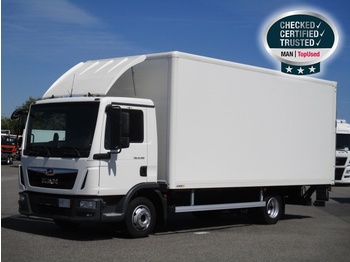 Samochód ciężarowy furgon MAN TGL 8.190 4X2 BL, Euro 6, Koffer, LBW, AHK, Klima: zdjęcie 1