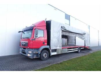 Samochód ciężarowy skrzyniowy/ Platforma MAN TGM15.290 4X2 EURO 5  CAR/PKW/ MACHINE TRANSPORT: zdjęcie 1