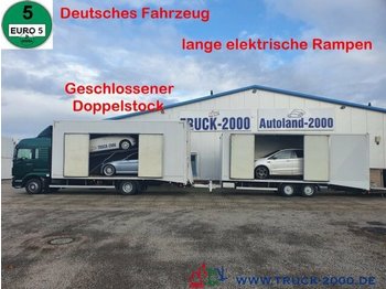 Ciężarówka do przewozu samochodów MAN TGM 15.290 Doppelstock Geschlossen 3 Fahrzeuge: zdjęcie 1