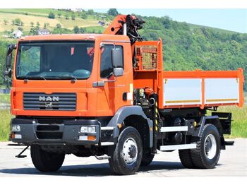 Samochod ciężarowy z HDS, Wywrotka MAN TGM 18.280 Kipper 3,90m* PK 10501 + FUNK *4x4: zdjęcie 3