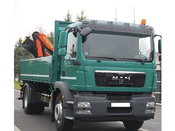 Wywrotka, Samochod ciężarowy z HDS MAN TGM 18.290: zdjęcie 1