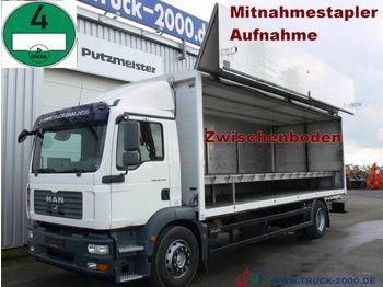 Samochód ciężarowy furgon MAN TGM 18.330 elek. Schwenkwand Stapleraufnahme AHK: zdjęcie 1