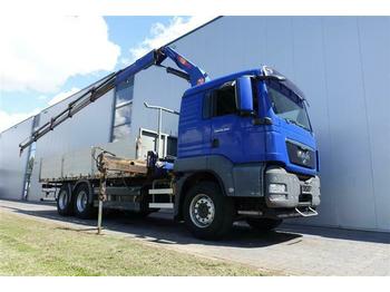Samochód ciężarowy skrzyniowy/ Platforma MAN TGS26.360 6X4 WITH PM19P190 MANUAL EURO 4: zdjęcie 1
