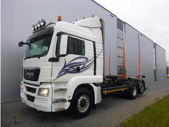 Samochód ciężarowe pod zabudowę MAN TGS26.480 6X4 HYDRODRIVE TIMBER TRUCK MANUAL EUR: zdjęcie 1