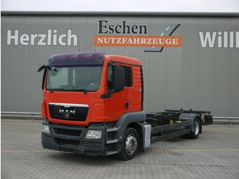 Ciężarówka kontenerowiec/ System wymienny MAN TGS 18.400 4x2LL BDF, 3 Sitze, Klima, Automatik: zdjęcie 1