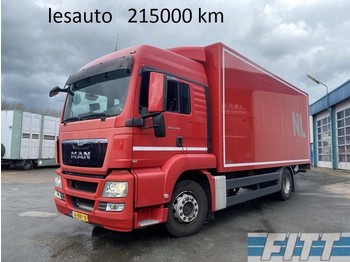 Samochód ciężarowy furgon MAN TGS 18.400 TGS 18.400 LESAUTO - dubb bediening - spiegels - 3e stoel - laadklep: zdjęcie 1