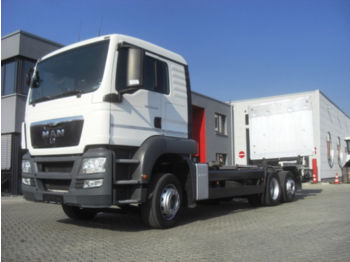 Ciężarówka kontenerowiec/ System wymienny MAN TGS 26.400/Automatik/ASSE STERZANTE/LBW BÄR 2000: zdjęcie 1