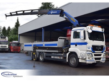 Samochód ciężarowy skrzyniowy/ Platforma MAN TGS 26.440, 26 t/m Palfinger, 6x2, Euro 5, Retarder, 216000 km, Truckcenter Apeldoorn: zdjęcie 1