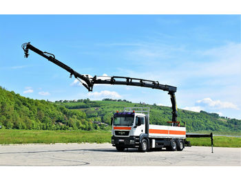 Samochód ciężarowy skrzyniowy/ Platforma, Samochod ciężarowy z HDS MAN TGS 26.440 + PK26002-EHD + JIB PJ060A + FUNK!: zdjęcie 1