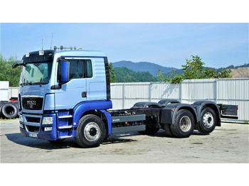 Samochód ciężarowe pod zabudowę MAN TGS  26.480   Fahrgestell 6,60 m*6x4 HYDRODRIVE!: zdjęcie 1