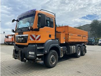 Ciężarówka kontenerowiec/ System wymienny MAN TGS 28.400 6x4-4 BL Euro 5 DSK mit Winterdienst: zdjęcie 1