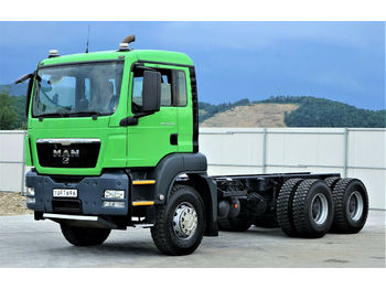 Samochód ciężarowe pod zabudowę MAN TGS 33.320 6x4 Fahrgestell + Hydraulik!: zdjęcie 1