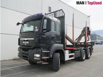 Samochód ciężarowy dla transportowania drewna MAN TGS 33.480 6X4 BL: zdjęcie 1