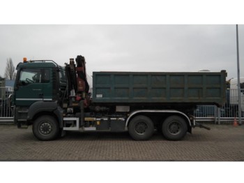 Samochód ciężarowy MAN TGS 33.480 6x6 CABLE SYSTEM WITH HMF 1823 K 3 CRANE: zdjęcie 1