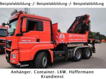 Nowy Samochód ciężarowy skrzyniowy/ Platforma MAN TGS 33.500 6x4 Ladekran Palfinger PK42002: zdjęcie 1