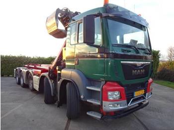 Ciężarówka hakowiec, Samochod ciężarowy z HDS MAN TGS 49-440 10X4: zdjęcie 1