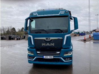 MAN TGS Kranväxlare - Ciężarówka hakowiec, Samochod ciężarowy z HDS: zdjęcie 3