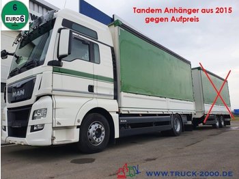 Samochód ciężarowy plandeka MAN TGX 18.400 Edscha Links/Rechts nur169TKM 1.Hand: zdjęcie 1