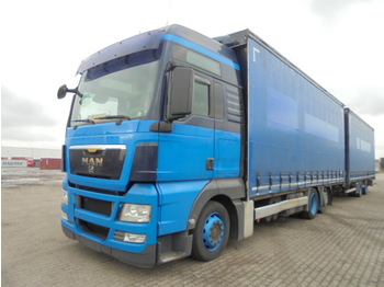 Samochód ciężarowy plandeka MAN TGX 24-400 6X2: zdjęcie 1
