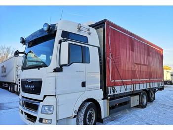 Samochód ciężarowy plandeka MAN TGX 26.400 6X2-2LL EURO 5: zdjęcie 1