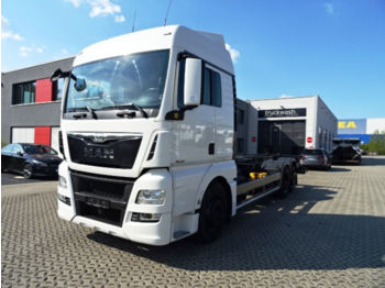 Ciężarówka kontenerowiec/ System wymienny MAN TGX 26.400/ 80er Bereifung / Euro 6 / Liftachse: zdjęcie 1