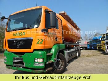 Samochód ciężarowy cysterna dla transportowania żywności MAN TGX 26.400 Silo mit 4 Kammer: zdjęcie 1