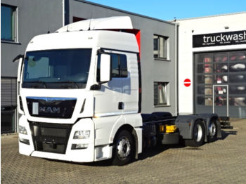 Ciężarówka kontenerowiec/ System wymienny MAN TGX 26.400/Standklima/ Euro 6 / Liftachse: zdjęcie 1
