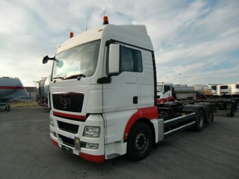 Ciężarówka kontenerowiec/ System wymienny MAN TGX 26.400 XLX  6x2 Liftachse, Hebebühne Euro 5: zdjęcie 1