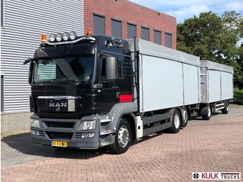Samochód ciężarowy MAN TGX 26 440 6X2 Euro5 WALKING CARGO FLOOR COMPLETE COMBI + Trailer: zdjęcie 1