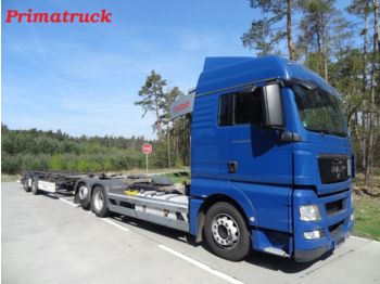 Samochód ciężarowy plandeka MAN TGX 26.440 BDF + Krone, Manual: zdjęcie 1