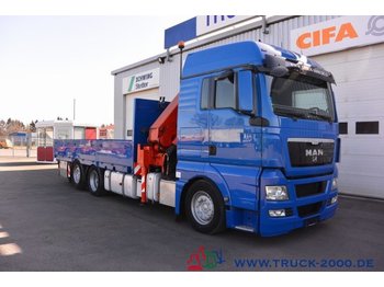 Samochód ciężarowy skrzyniowy/ Platforma MAN TGX 26.440 PK35000D + Winde inkl Lift-Lenkachse: zdjęcie 1