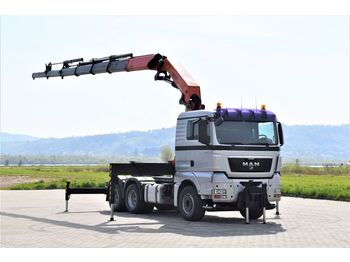 Samochod ciężarowy z HDS MAN TGX 26.440 Sattelzugmaschine + PK 36002/FUNK*6x4: zdjęcie 1