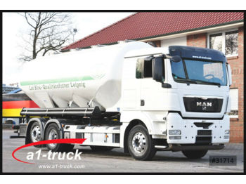 Samochód ciężarowy cysterna dla transportowania żywności MAN TGX 26.440 Silo Feldbinder 30m³: zdjęcie 1