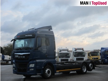 Ciężarówka kontenerowiec/ System wymienny MAN TGX 26.480 6X2-2 LL (Euro 6,XLX,Intarder): zdjęcie 1