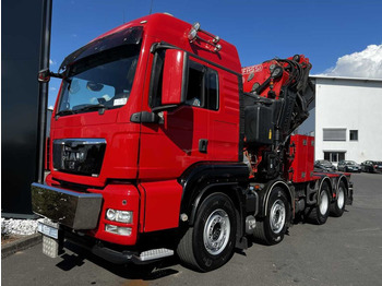 Samochod ciężarowy z HDS, Ciągnik siodłowy MAN TGX 41.540 8x4 BB Kran Fassi F1300XP+JIB+Winde: zdjęcie 2