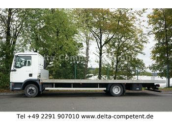 Samochód ciężarowy skrzyniowy/ Platforma MAN TG-L 12.XXX 12.210   Fg Baumaschinentransporter: zdjęcie 1