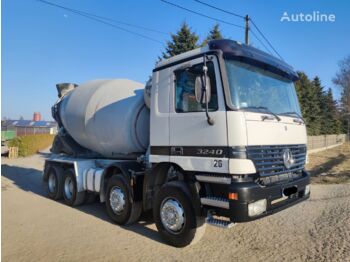 Samochód ciężarowy skrzyniowy/ Platforma MERCEDES-BENZ ACTROS 3240, 8X4, Stetter, RESOR: zdjęcie 1