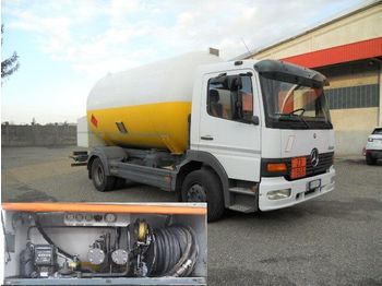 Samochód ciężarowy cysterna dla transportowania gazu MERCEDES-BENZ ATEGO adr: zdjęcie 1