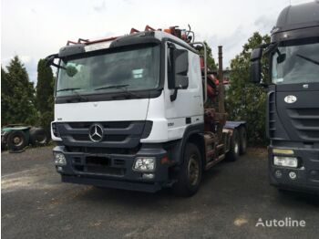 Samochód do drewna, Samochod ciężarowy z HDS MERCEDES-BENZ Actros 33-55 6x4 Resor V 8 [ Copy ]: zdjęcie 1