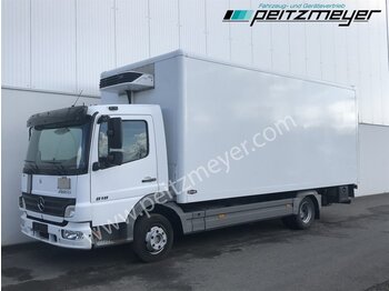 Samochód ciężarowy chłodnia MERCEDES-BENZ Atego 818 L Kühlkoffer + LBW + 2 x AHK Carrier Xarios 300: zdjęcie 1