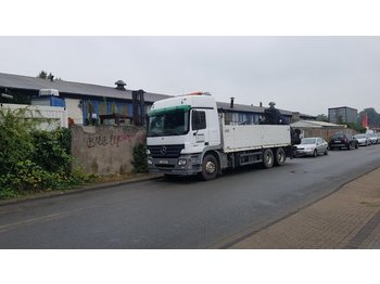 Ciężarówka kontenerowiec/ System wymienny dla transportowania ciężkiego sprzętu MERCEDES-BENZ Autokran Actros 2644 + Kran Hiab 330-5 + Jib 90 + Seilwinde Rotzler: zdjęcie 1